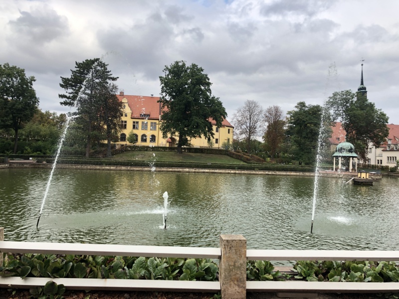 Der Stadtpark von Bad Lauchstädt