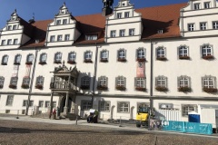 Rathaus von Wittenberg  Fotos: Link